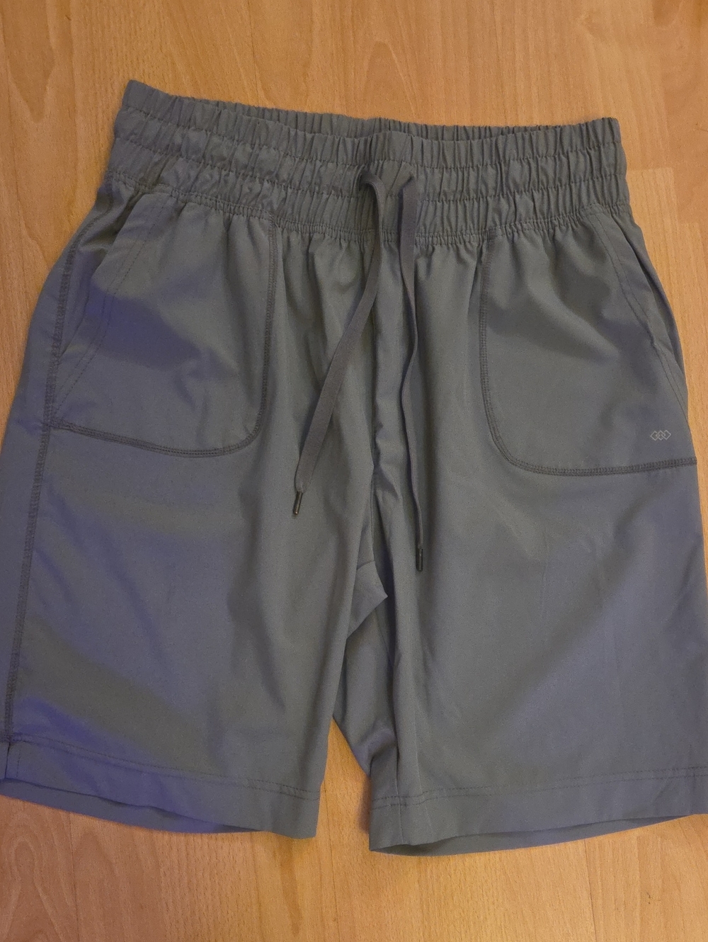 Women's Athletic Drawstring Shorts - Gray